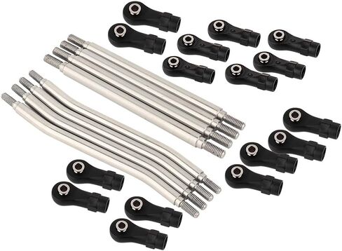 RZXYLRC 8pcs Suspension Steering Linkage Link Rod Set with Ball End for RC Car Crawler Axial Capra 1.9 UTB AXI03004 Replacement Parts in Saudi Arabia