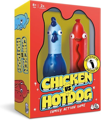 Big Potato Chicken vs Hotdog: لعبة حفلة التحدي النهائية للعائلات الممتعة، لعبة لوحية لليالي الألعاب in Kuwait