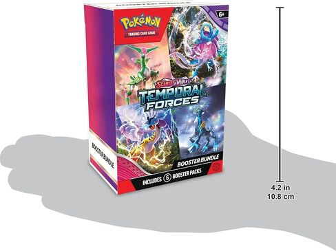 بوكيمون TCG: القرمزي والبنفسجي: القوى الزمنية: حزمة معززة in Saudi Arabia