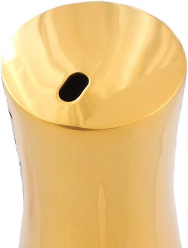 Stainless Steel Toothpick Box Toothpick Holders Waist Shape Toothpick Case Dispensers Home Kitchen Table Decoration (Lllusory color) in Saudi Arabia