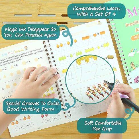 JustBlanks 20 Pcs Pencil Grips for Kids Handwriting - Pencil Holder for Kids, Pencil Grippers Writing Tool, Writing Posture Correction Tools for Toddlers, Preschoolers Special Needs for Classroom in Saudi Arabia