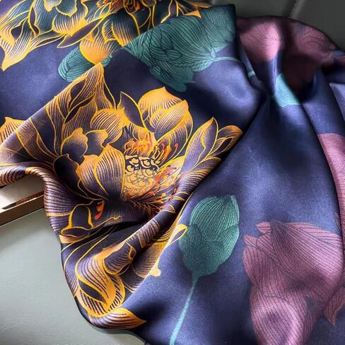 وشاح بملمس حريري من K-Elewon، وشاح للرأس، أوشحة عصرية، شالات طويلة خفيفة الوزن واقية من الشمس للنساء in Kuwait