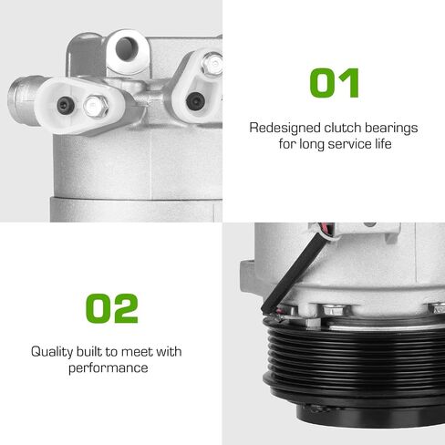 A/C Compressor with Clutch Fit for 2008-2014 Nissan Maxima 2009-2014 Murano 2013-2015 Pathfinder 2011-2015 Quest 3.5L Air Conditioner Compressor in Saudi Arabia