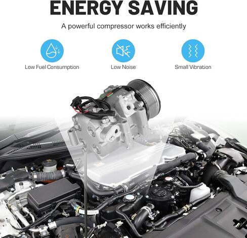 ضاغط تكييف هواء جديد مع قابض لسيارة Honda Civic 1.8L 2006-2011 in Saudi Arabia