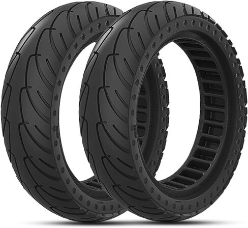 إطار سكوتر Felixstory 8.5 بوصة، إطار صلب 50/75-6.1 يناسب Gotrax XR GXL V2 Apex XL Hover 1 Jive Journey Aovopro Es80 سكوتر كهربائي 8 1/2 8.5 × 2.0 بوصة عجلات استبدال الإطارات in Kuwait
