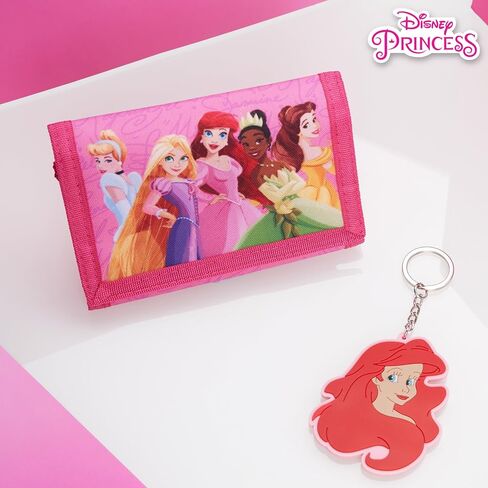 Disney Stitch Kids Wallet and Keyring Gift Set Cute Trifold Wallet with Coin Purse Card Slots and Keychain Stitch Gifts (Blue Frozen) in Saudi Arabia
