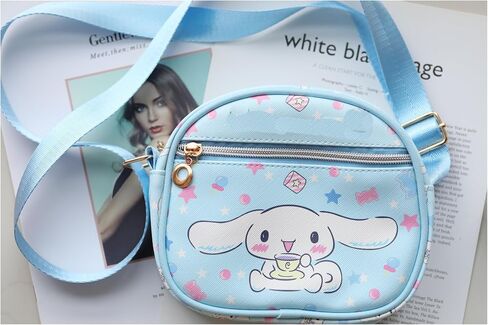 JieJiefa Cartoon Kitty Crossbody Bag Kawaii Cat Phone Purse Dog Coin Pouch Wallet for Girls Kids Women (CIA-A) in Saudi Arabia