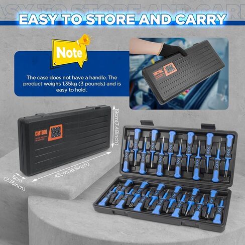 مجموعة أدوات إزالة الدبوس الطرفي 25 قطعة مجموعة أدوات إزالة دبوس السيارة مجموعة أدوات إزالة دبوس السيارة مجموعة أدوات القاذف الطرفية التلقائية مجموعة أدوات إزالة دبوس الموصل الاحترافي مجموعة أدوات استخراج الدبوس العالمي in Kuwait