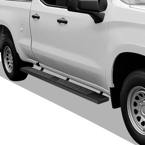 YITAMOTOR 6 inches Running Boards Compatible with 2019-2024 Chevy Silverado/GMC Sierra 1500 Double Cab, 2020-2024 Silverado Sierra 2500HD/3500HD Side Step Nerf Bars Side Bars (Exclude 2019 LD/Limited) in Saudi Arabia