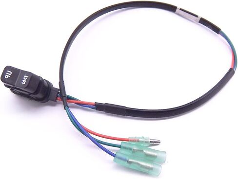 مفتاح تقليم إمالة القارب من سبوريك للتحكم في دواسة الوقود ميركوري مارينر، مفتاح التحكم عن بعد لعناصر التحكم كويك سيلفر 175HP 135HP 125HP 60HP Commander 2000 أجهزة التحكم عن بعد 87-18286A43 87-16991A1 in Kuwait