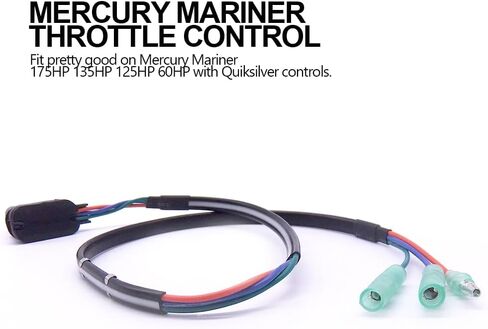 مفتاح تقليم إمالة القارب من سبوريك للتحكم في دواسة الوقود ميركوري مارينر، مفتاح التحكم عن بعد لعناصر التحكم كويك سيلفر 175HP 135HP 125HP 60HP Commander 2000 أجهزة التحكم عن بعد 87-18286A43 87-16991A1 in Kuwait