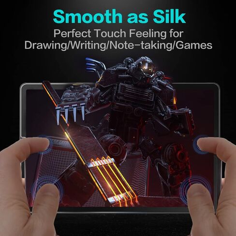 واقي شاشة Vatkyc Galaxy Tab S5e، واقي شاشة لجهاز Samsung Galaxy Tab S5e/Tab S6 10.5 بوصة، طبقة حماية من الزجاج المقوى نحيفة للغاية ومضادة للخدش، خالية من الفقاعات بدقة 9H (3 عبوات) in Kuwait