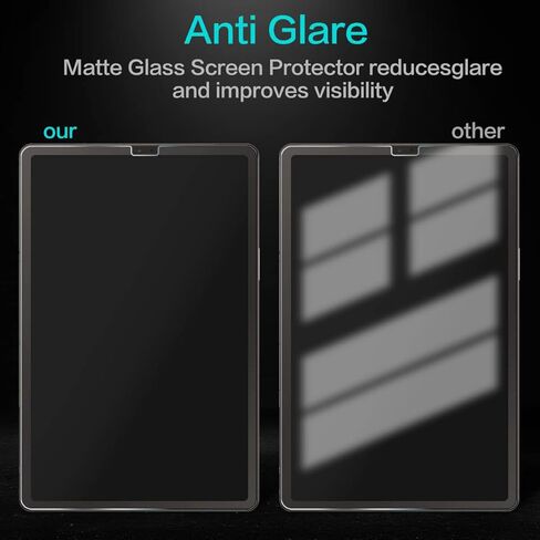 واقي شاشة Vatkyc Galaxy Tab S5e، واقي شاشة لجهاز Samsung Galaxy Tab S5e/Tab S6 10.5 بوصة، طبقة حماية من الزجاج المقوى نحيفة للغاية ومضادة للخدش، خالية من الفقاعات بدقة 9H (3 عبوات) in Kuwait