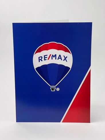 RE/MAX Folders "N01-Blue" 25 Pack in Kuwait
