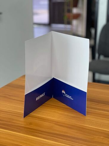 RE/MAX Folders "N01-Blue" 25 Pack in Kuwait