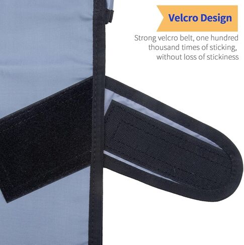 0.5mmPb Lead X-Ray Apron - Shields Protection Apron with Thyroid Lead Shield Collar Hook & Loop Closure Health Checkup Medical Use Aldult Unisex in Kuwait