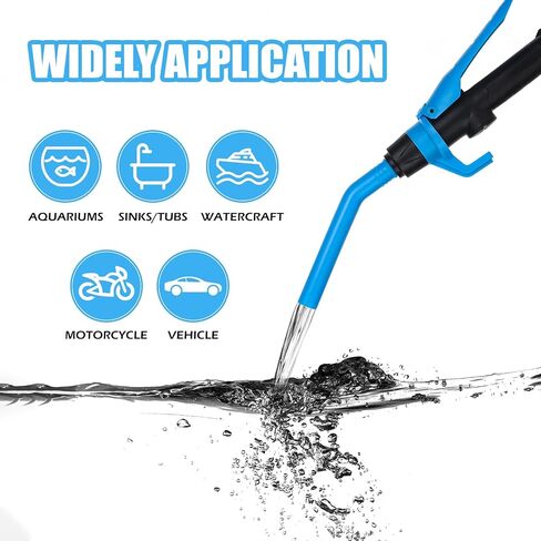 Liquid Transfer Pump Fuel Transfer Pump,Efficient Liquid Fuel Transfer Pump,Up to 3 Gallons Per Minute (Fixed Clip & Long Hose & Inlet Filter) in Saudi Arabia