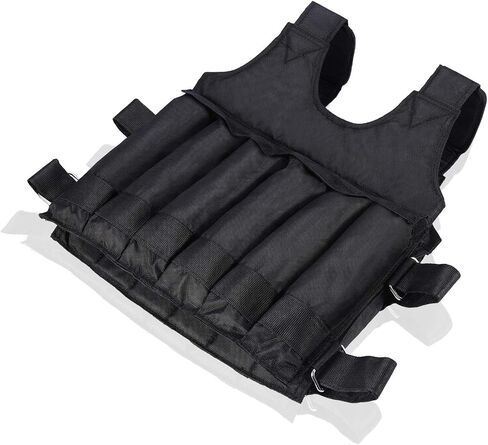 Empty Sport Weighted Vest Workout Equipment 20kg Adjustable Weight Body Weight Vest with 16 Bags in Saudi Arabia