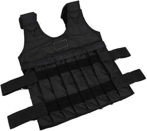Empty Sport Weighted Vest Workout Equipment 20kg Adjustable Weight Body Weight Vest with 16 Bags in Saudi Arabia