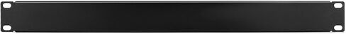 QWORK 1U 19" Rack Mount Brush Strip Panel - 10 Pack Metal Cold-Rolled Steel Dust Filter for Server Cabinets with Easy Installation Hardware in Saudi Arabia