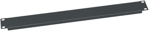 Middle Atlantic EB1، لوحة تقطيع مساحة واحدة لحوامل حامل مقاس 19 بوصة ذات حواف Econo Steel 1RU، أسود in Kuwait
