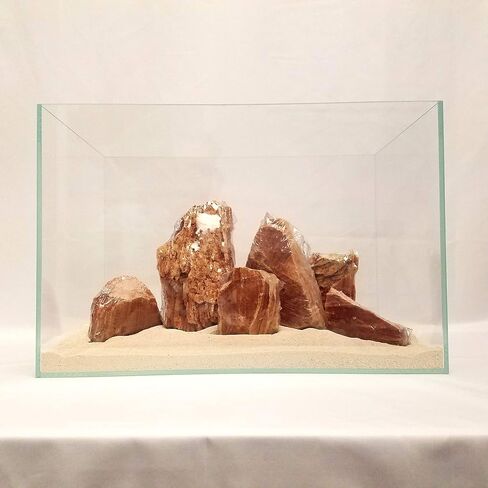 Lifegard Aquatics 10G-Redwood Redwood Petrified Stone 10G Rock Kit، بني in Saudi Arabia