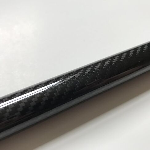 KARBXON - Carbon Fiber Tube - Black - 25mm X 23mm X 1000mm - Hollow Carbon Fiber rods - Glossy Carbon Tubes - Pure Carbon Fibre Tubes - Lightweight High Strength Carbon Fiber Shaft in Saudi Arabia