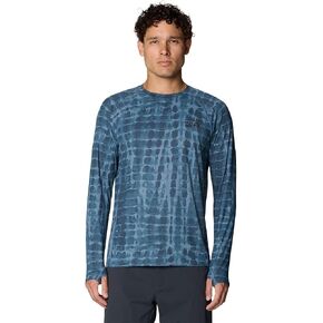 قميص رجالي من Mountain Hardwear بأكمام طويلة من Crater Lake للتنزه سيرًا على الأقدام والتخييم والمغامرات الخارجية والملابس الكاجوال in Kuwait