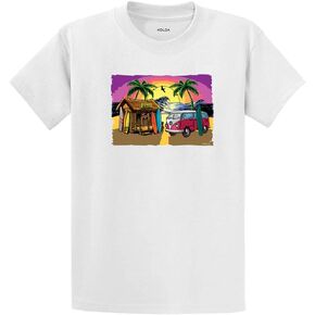 Koloa Surf Wave Logo Moisture Wicking Athletic All Sport Training T-Shirts in Kuwait