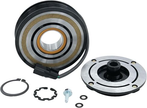 A/C Air Conditioning Compressor Clutch Assembly Kit Compatible with Ford Explorer 3.5L Non-Turbo 2011 2012 2013 2014 2015 2016 2017 2018 2019 OE EB5Z-19D786-AB in Kuwait