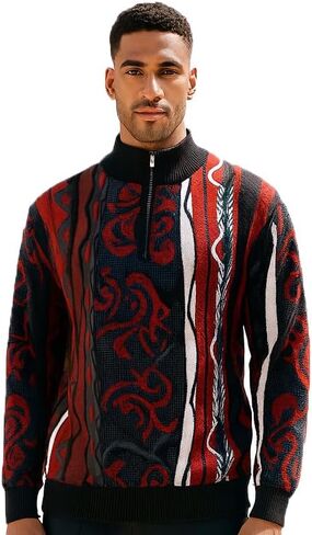 STACY ADAMS Men’s Sweater Full Patterned Design in Kuwait