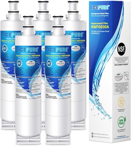 ICEPURE PRO 4396508 NSF53&42 Premium Replacement for Whirlpool 4396510, Filter 5, EDR5RXD1, NL240V, WFL400, 46-9902, 9010, RWF0500A Refrigerator Water Filter,1PACK in Saudi Arabia