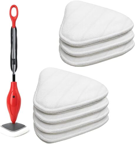 Hildbrandt Clean Co. 6 Steam Pocket Mop Pads Compatible Micro Fiber Replacement Pad for Dirt Devil AD50000 PD20000 PD20000B in Saudi Arabia