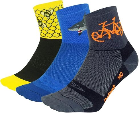DEFEET AIRTOMPBP301 Barnstormer Ombre Socks, Large, Pink/Blue/Purple in Saudi Arabia