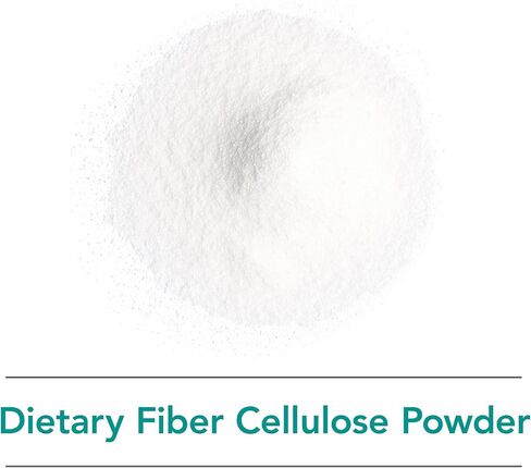 Nutricology Dietary Fiber Cellulose Powder - Insoluble Fiber, Colon Health - 250 Grams (8.8 oz) in Kuwait