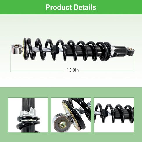 AM135375 ممتص الصدمات الخلفي متوافق مع John Deere Gator HPX 2004-2017، HPX 615E 815E 2018-2020، XUV620i 2007-2010، XUV850D 4x4 ديزل 2007-2010 (2 قطعة) in Kuwait