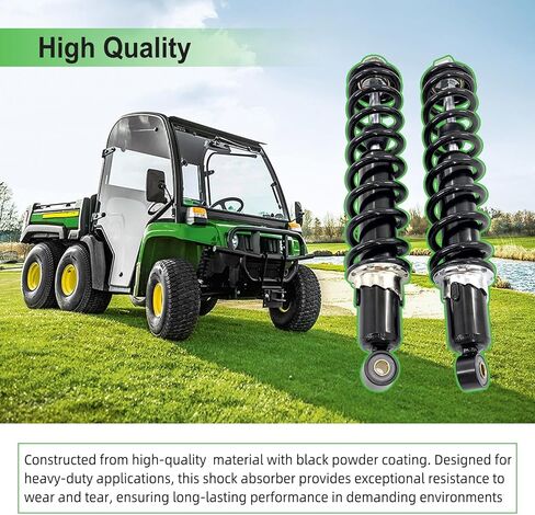 AM135375 ممتص الصدمات الخلفي متوافق مع John Deere Gator HPX 2004-2017، HPX 615E 815E 2018-2020، XUV620i 2007-2010، XUV850D 4x4 ديزل 2007-2010 (2 قطعة) in Kuwait