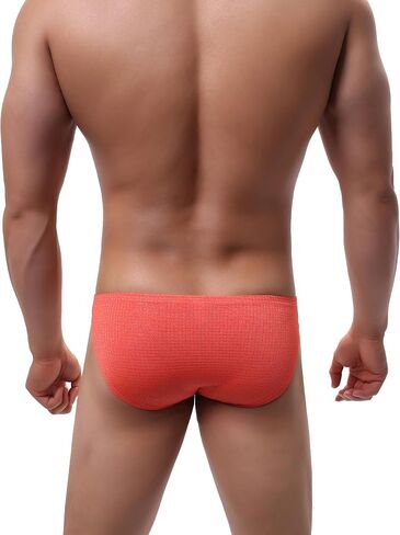 IKINGSKY Men's Big Pouch Briefs Sexy Bulge Underwear High Stretch Mens Bikini Under Panties in Kuwait