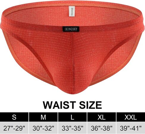 IKINGSKY Men's Big Pouch Briefs Sexy Bulge Underwear High Stretch Mens Bikini Under Panties in Kuwait