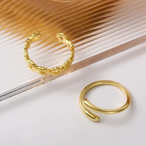 2pcs حلقات إصبع القدم الذهبية ، إسقاط الماء على طراز النحاس القابل للتعديل ، حلقات أصابع القدمين الأنيقة المجوهرات الشاطئية الصيفية للنساء in Kuwait