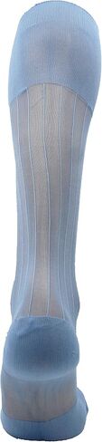 Mona's Choice 3-Pack Mens Sheer Nylon Dress Socks (Navy Striped) in Saudi Arabia