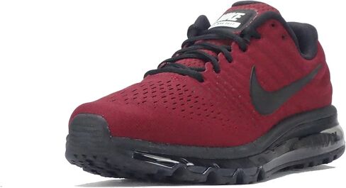 حذاء الجري Air Max 2017 للرجال من Nike (14، رمادي فحمي/أبيض/أسود) in Saudi Arabia