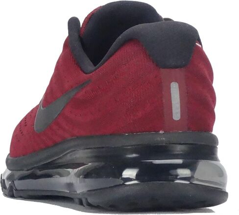 حذاء الجري Air Max 2017 للرجال من Nike (14، رمادي فحمي/أبيض/أسود) in Saudi Arabia