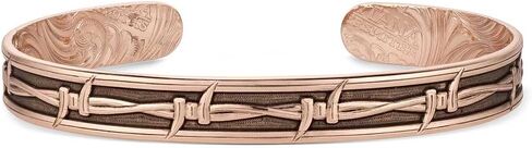 Montana Silversmiths Mens Legacy Weave Bracelet in Saudi Arabia