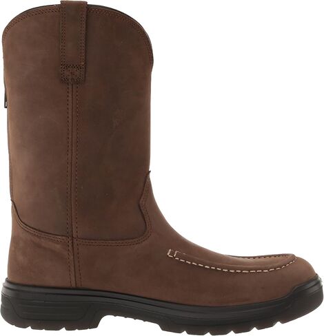 Ariat Mens Turbo Moc Toe Waterproof Work Boot Mocha 8.5 Wide in Saudi Arabia