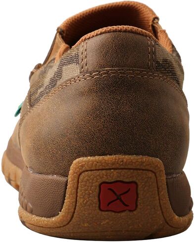 Twisted X Men's Lace-Up Chukka Driving Moc with CellStretch in Saudi Arabia