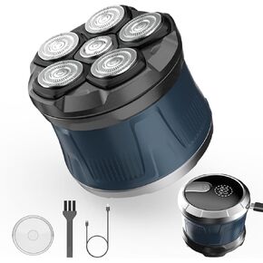 ROVXIEL 7D Men’s 5-in-1 Electric Head Shaver for Bald Men Head Shaver, Bald Head Shavers for Men, Men Modern Design Head Shavers, Anti-Pinch, Cordless and Rechargeable , Electric Men's Grooming Kit in Saudi Arabia