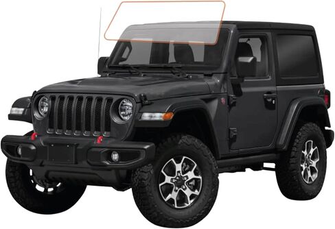 Precut Windshield Nano Carbon Window Tint Film Fits Jeep Wrangler 2011-2017 Precut Film to Factory Fit for Jeep Wrangler for Maximum Heat Reduction and Privacy (50% Shade) in Saudi Arabia