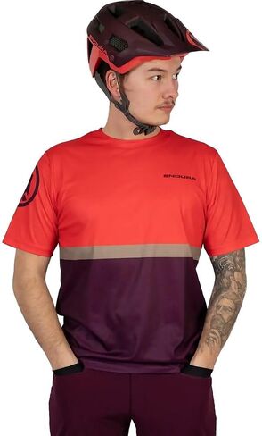 Endura Mens SingleTrack Mountain Cycling Core Printed LS T in Saudi Arabia