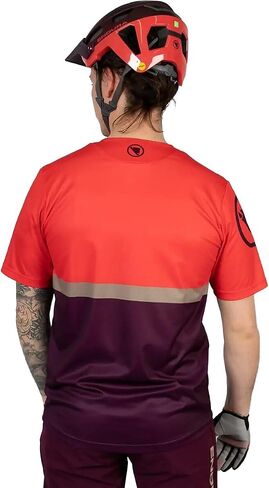 Endura Mens SingleTrack Mountain Cycling Core Printed LS T in Saudi Arabia